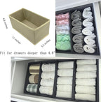 Bructhun Sock Drawer Organizer 3 Pack - Image 5