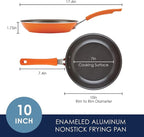 Rachael Ray Cook + Create Nonstick Cookware Frying Pan/Skillet, Fry Pan - Image 2