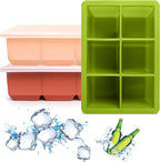 Excnorm Silicone Ice Cube Trays 3 Pack by Excnorm