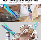 CGBE Kitchen Scissors, Heavy Duty Dishwasher Safe Food Scissors - Image 5