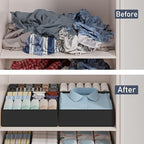 DIMJ Drawer Organizer Clothes Storage - Image 6