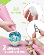 Kootek 32-Piece Piping Bags and Tips Set - Image 4