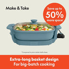 bella Make & Take Electric Skillet, Fits-anywhere™ kitchenware, EverGood™ - Image 2