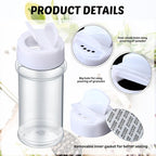 Eccliy 36 Pack 3 oz Clear Plastic Spice Jars - Image 3