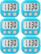 6 Pack Kitchen Timers Loud Ring Digital Timers by AOUCE