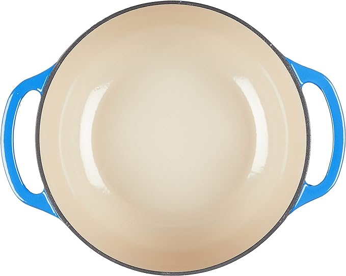 Lodge 4.5 Quart Enameled Cast Iron Dutch Oven - Image 3