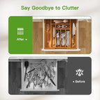 Pipishell Bamboo Expandable Drawer Organizer - Image 6