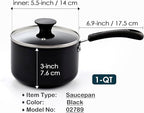 Cook N Home Nonstick Sauce Pan - Image 2