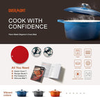Overmont Enameled Cast Iron Dutch Oven - Image 6