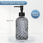 Topsky Gem Glass Soap Dispenser - Image 5