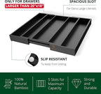 ROYAL CRAFT WOOD Luxury Bamboo Kitchen Drawer Organizer - Image 5
