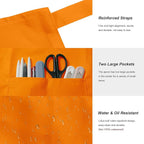 15 Pcs Adult Aprons Bulk with Pockets Adjustable Bib Chef Apron - Image 2
