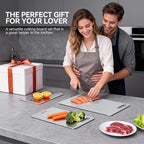 Titanium Cutting Boards Set of 3, 100% Pure Titanium Kitchen Cutting Board - Image 8