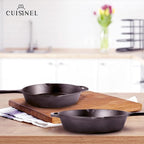 Cuisinel Cast Iron Skillets Set - Image 6