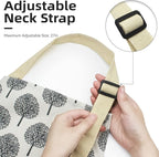 NLUS 2 Pack Waterproof Cooking Aprons, Adjustable Bib Soft Chef Apron - Image 6