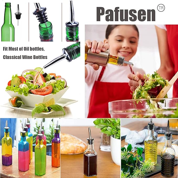 Pafusen 12 Pack Liquor Bottle Pourers, Liquor Pour Spout - Image 5