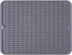Large 14" x 11" Silicone Dish Drying Mat by MODENGKONGJIAN