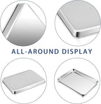 P&P CHEF 12.5 Inch Baking Cookie Sheet, Oven Pan Tray Stainless Steel Sheet Pan - Image 4