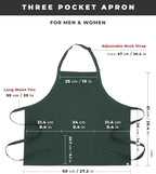 Chef Works Unisex Three Pocket Apron - Image 6