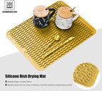 Silicone Dish Drying Mat for Multiple Usage, Easy clean, Eco-friendly, - Image 3