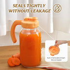 Soligt Glass Mason Jar Pitcher - Image 3