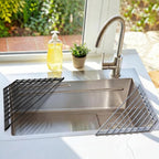 Corner Sink Caddy, Ohuhu Sponge Holder - Image 8
