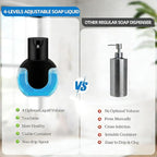 2Pack Automatic Soap Dispenser Touchless, Rechargeable Liquid Soap Dispenser - Image 5