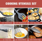 RAXCO Kitchen Set, 7-Piece Cooking Utensils, 5-Piece Kitchen Gadgets, 6-Piece - Image 5