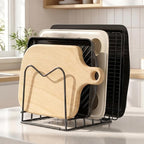 ORDORA Cutting Board Holder Stand Rack Organizer - Image 8