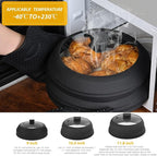 Microwave Splatter Cover Glass Guard Lid - Image 2