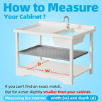Winisok Silicone Under Sink Mat 37" x 19", kitchen Essentials and Gadgets - Image 6