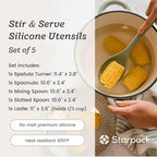 Starpack 'Stir & Serve' Silicone Cooking Utensils Set - Image 5