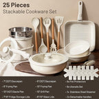 KIKCOIN Nonstick Pots and Pans Set - Image 5
