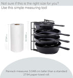 Cuisinel Heavy Duty Pots and Pans Organizer Rack - Image 7