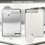 Stainless Steel Cutting Board, Dishwasher Safe, Scratch-Resistant - Image 2