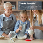 OYV Grey Silicone Whisk, Professional Whisks - Image 7