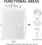 TIKNIK Silicone Dish Drying Mat, Stone Drying Mat - Image 2