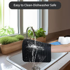 ZLR 2 Pcs Silicone Dish Drying Mat 12" x 12" Square - Image 4