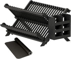 Greenual Black Bamboo Dish Drying Rack by Greenual