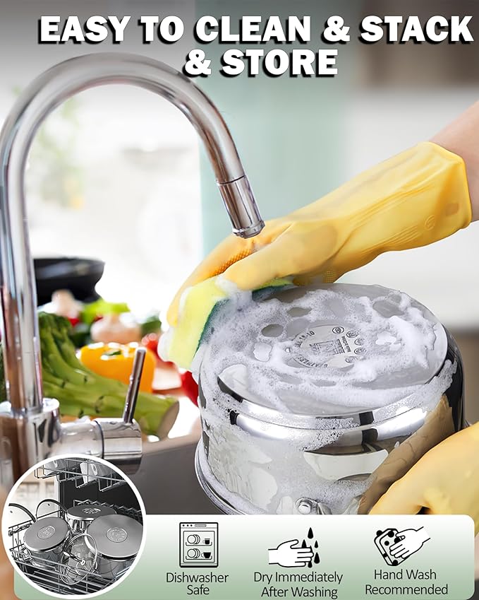 Cook N Home Large Stock Pot - Image 5