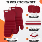 Oven Mitts Kitchen Towels and Dishcloths - Image 2
