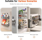 Sevenblue 4 Pack Strong Magnetic Spice Rack - Image 6