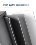 GarveeHome 2 x 10.6 gal Stainless Steel Double Trash Can - Image 5