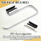 Yaocom 12.4 Inches Cabinet Door Paper Towel Holder Camper Under Sink No - Image 4