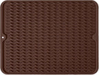 Large 24" x 18" Silicone Dish Drying Mat by MODENGKONGJIAN