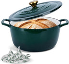Enameled Cast Iron Dutch Oven by JINCHUFURI