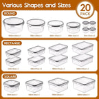 40 PCS Food Storage Containers - Image 2