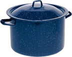 IMUSA USA Blue Enamel Stock Pot by VisitIMUSA