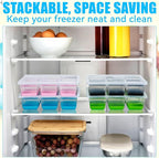 Ice Cube Trays 2 Pack, JRISBO Large Silicone Ice Cube Molds - Image 5
