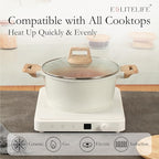 ESLITE LIFE Nonstick Stock Pot - Image 4